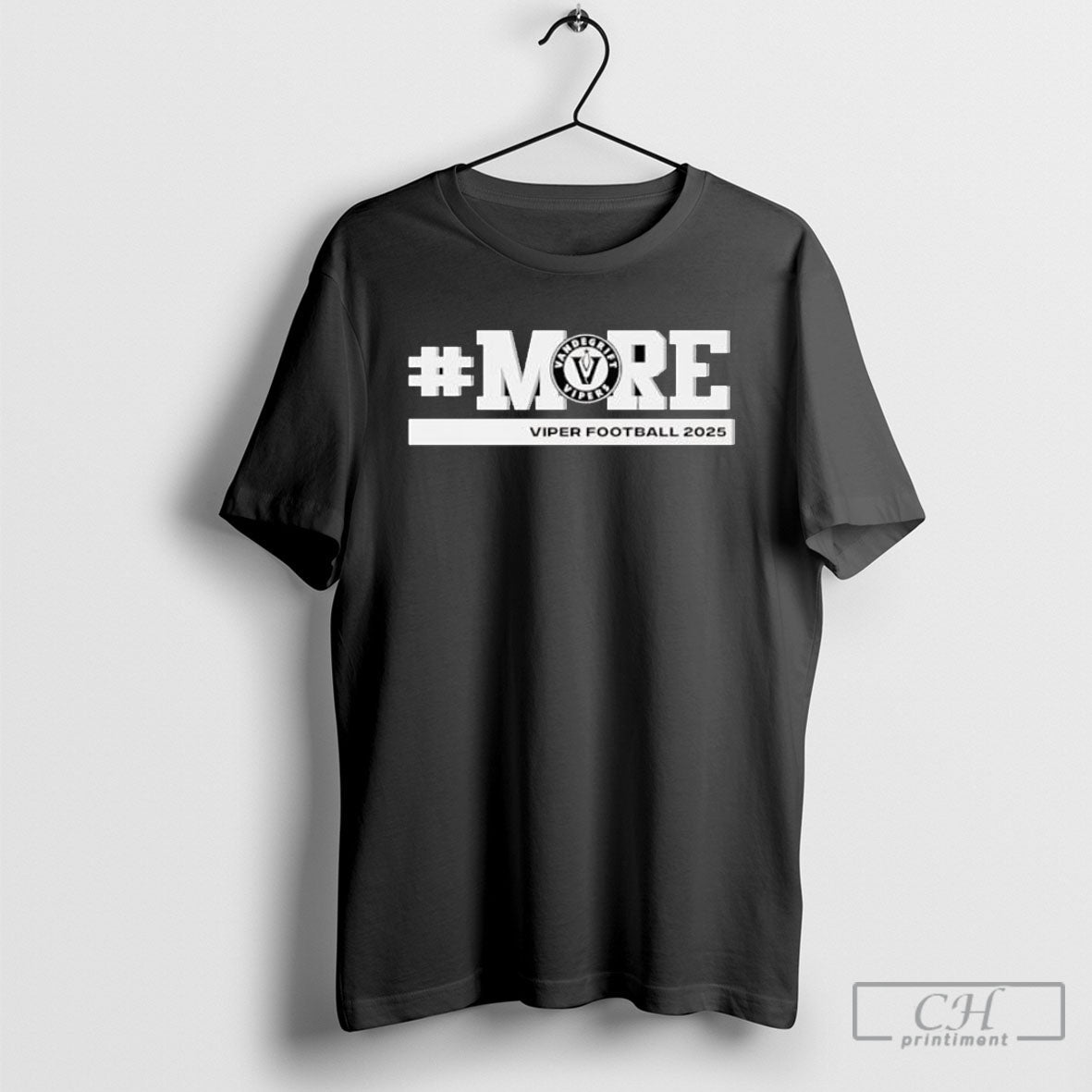 More Vandegrift Vipers Football 2025 Graphic - Adult & Kids T-Shirts, Sweatshirts & Hoodies apparel design preview 1