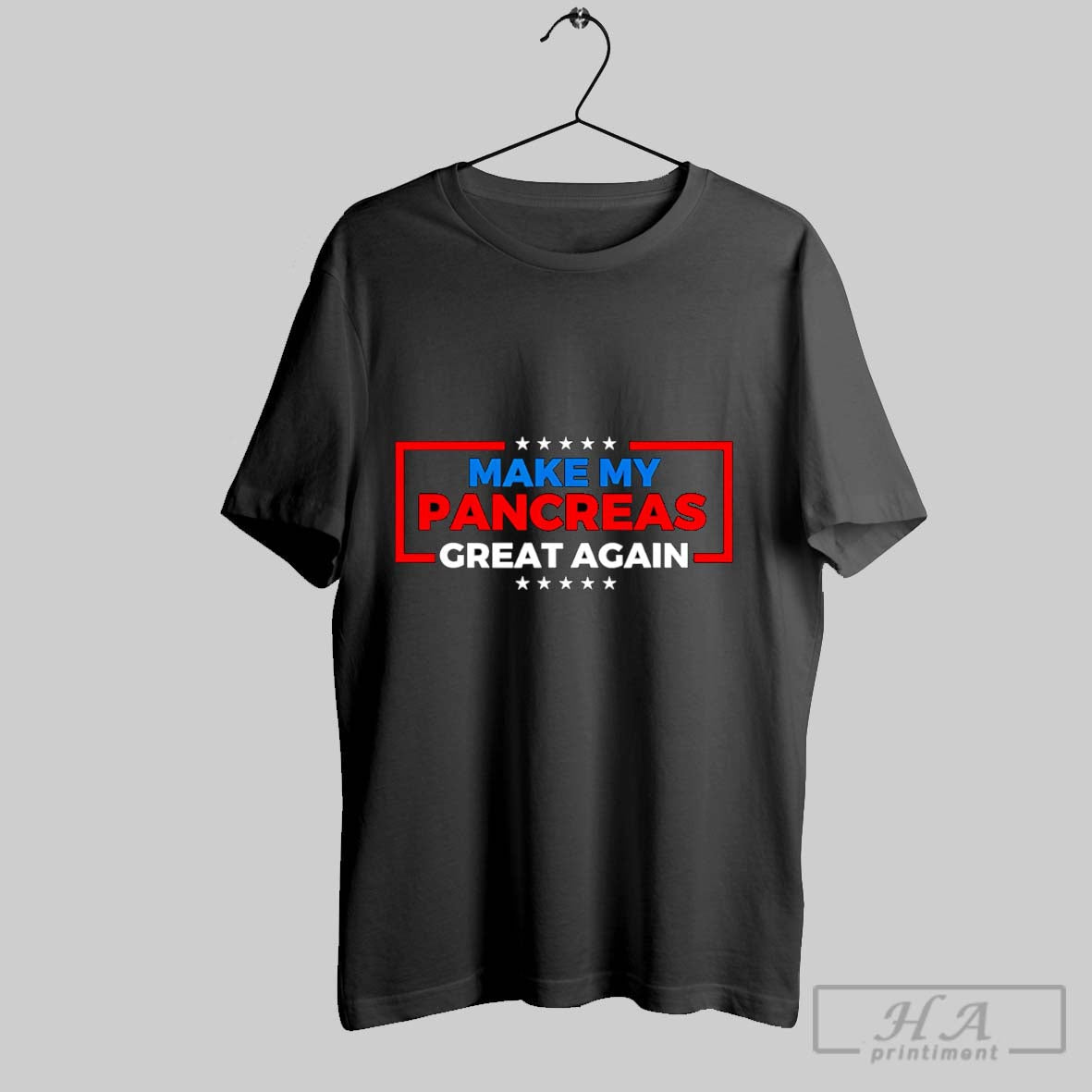 Make My Pancreas Great Again Diabetes Sweater And V - Adult & Kids T-Shirts, Sweatshirts & Hoodies apparel design preview 1