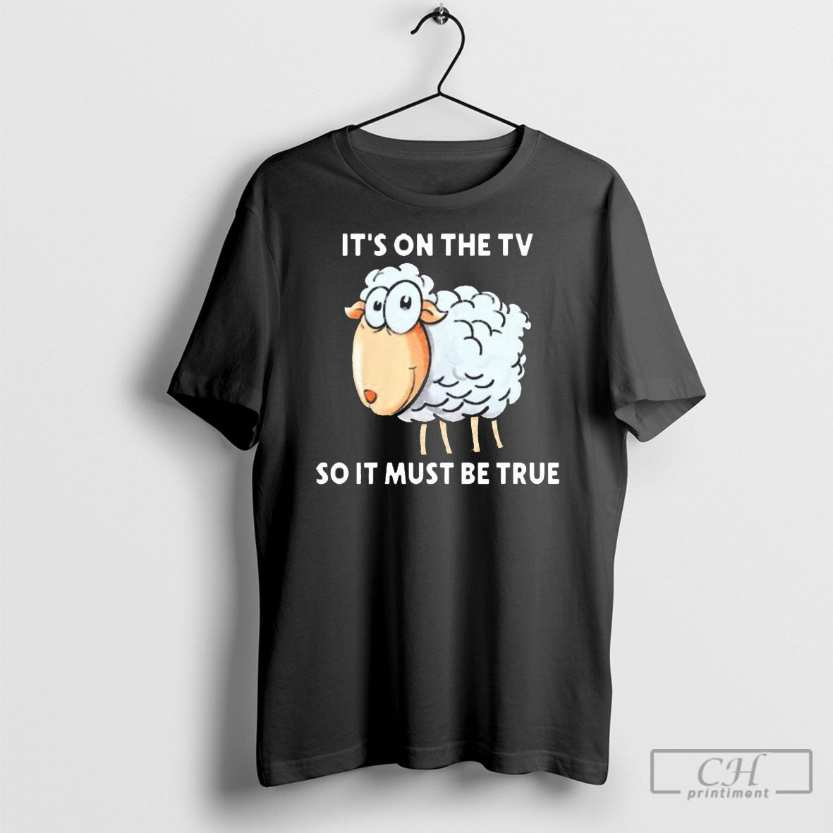 Malcolm Roberts Its On The Tv So It Must Be True - Adult & Kids T-Shirts, Sweatshirts & Hoodies apparel design preview 1