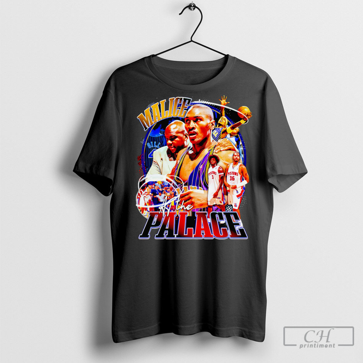 Malice At The Palace - Adult & Kids T-Shirts, Sweatshirts & Hoodies apparel design preview 1