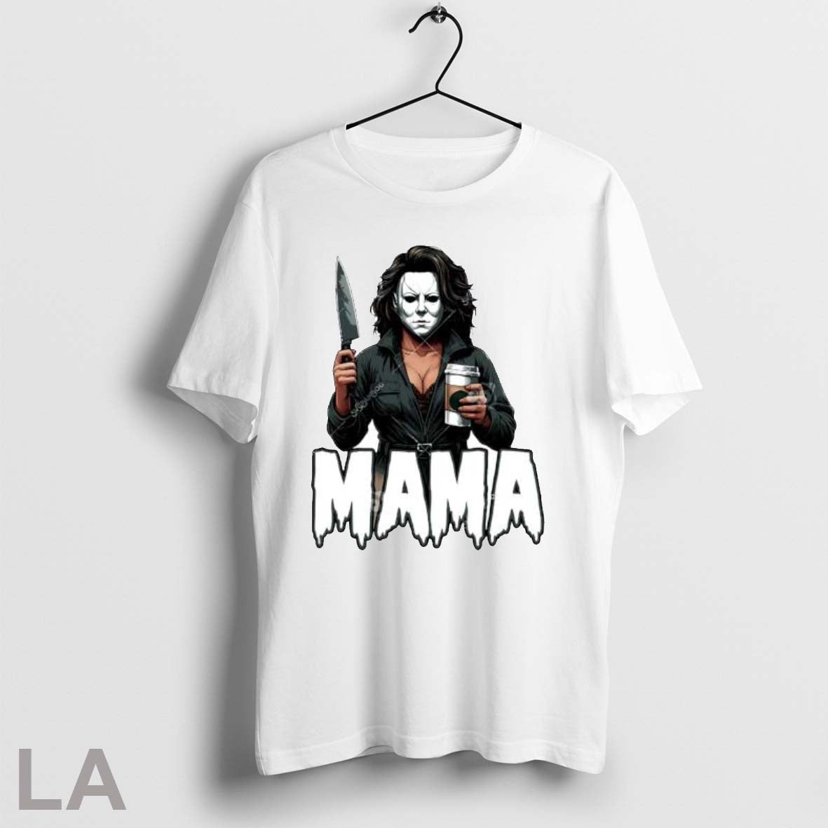 Mama Michael Myers Halloween Mom Horror Movie - Adult & Kids T-Shirts, Sweatshirts & Hoodies apparel design preview 1