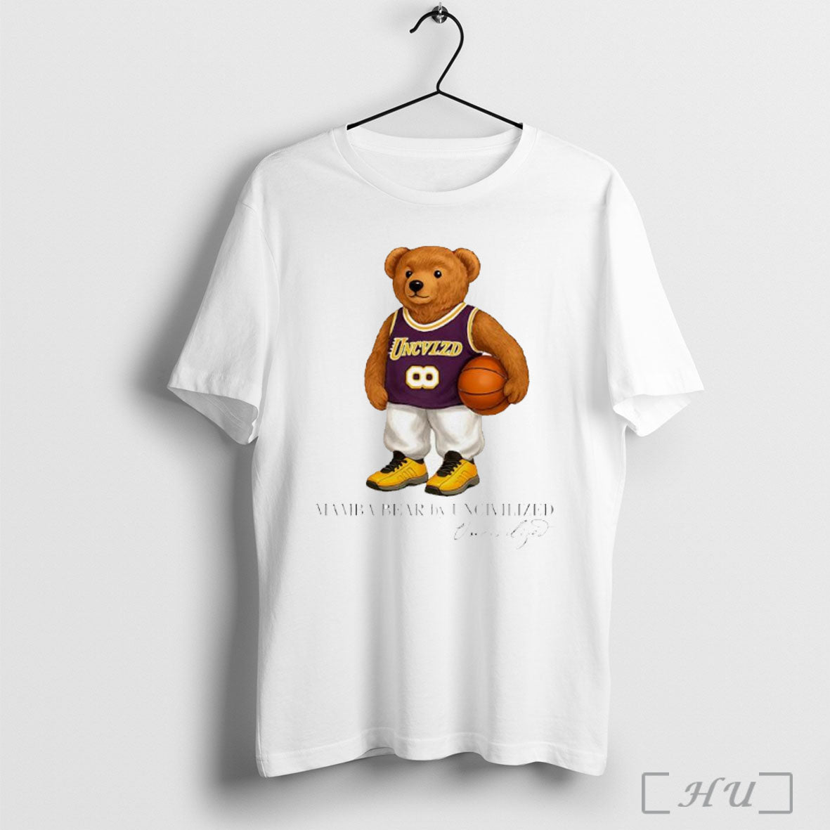 Mamba Bear Basketball - Adult & Kids T-Shirts, Sweatshirts & Hoodies apparel design preview 1