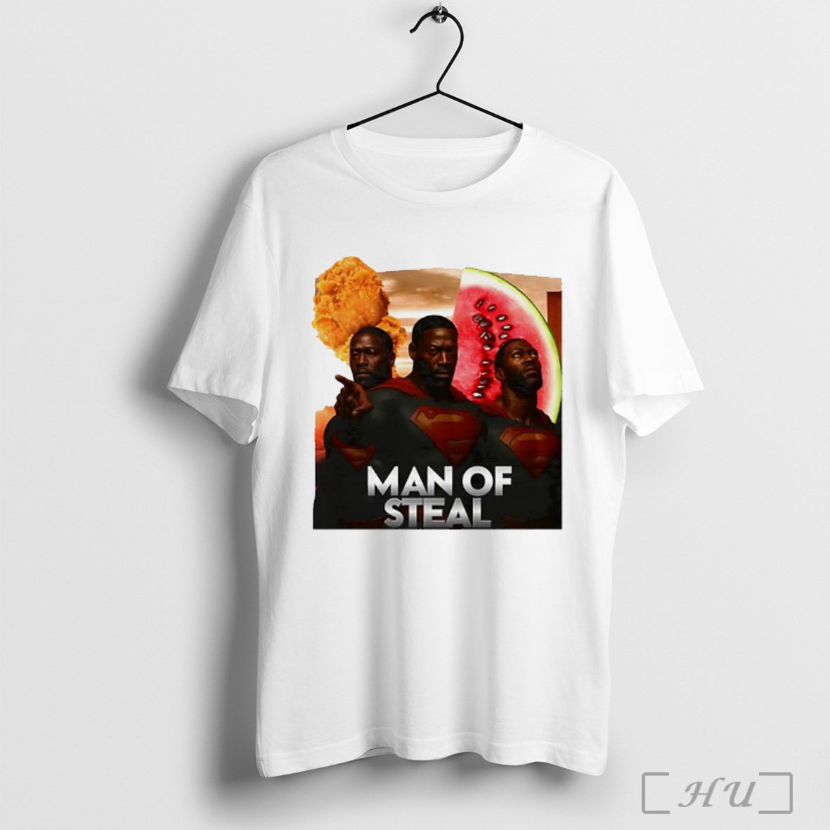 Man Of Steal Superman Meme - Adult & Kids T-Shirts, Sweatshirts & Hoodies apparel design preview 1