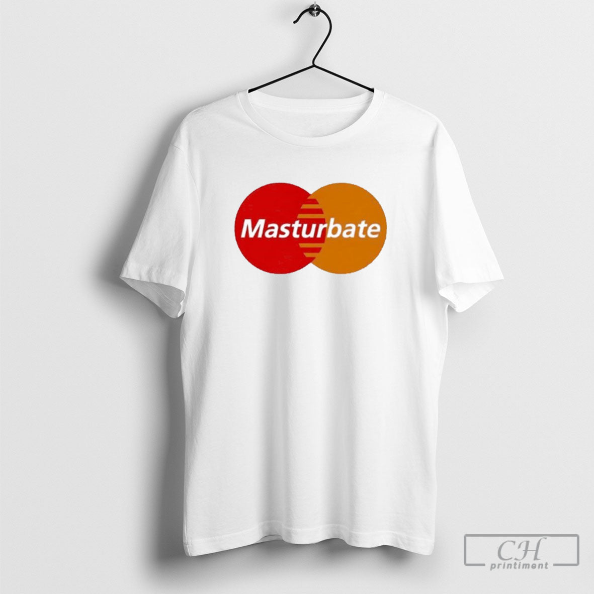 Masterbate Logo Parody - Adult & Kids T-Shirts, Sweatshirts & Hoodies apparel design preview 1