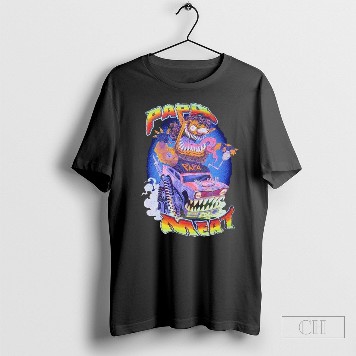 Meatcanyon Papa Meat Portrait - Adult & Kids T-Shirts, Sweatshirts & Hoodies apparel design preview 1