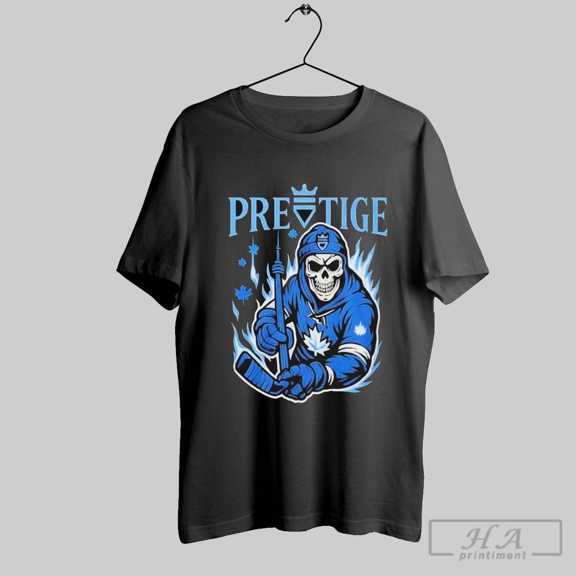 Methodz With Prestige Skeleton Toronto Maple Leafs - Adult & Kids T-Shirts, Sweatshirts & Hoodies apparel design preview 1