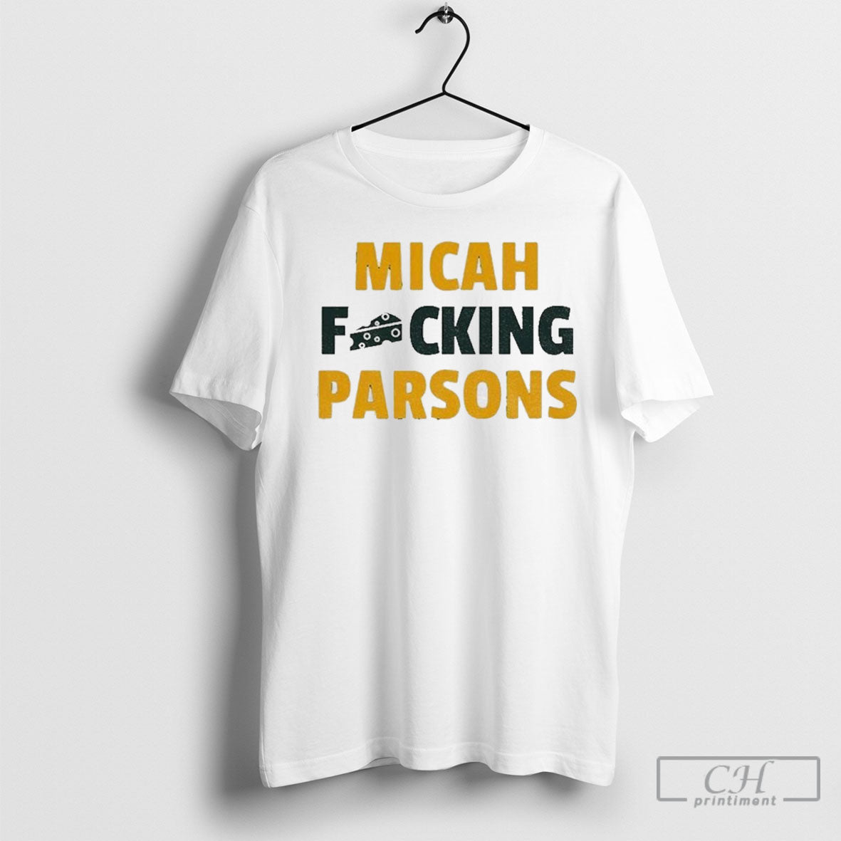 Micah Fucking Parsons Green Bay Football Cheese - Adult & Kids T-Shirts, Sweatshirts & Hoodies apparel design preview 1