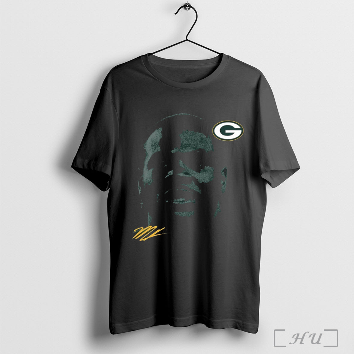 Micah Parsons Green Bay Packers Face Portrait - Adult & Kids T-Shirts, Sweatshirts & Hoodies apparel design preview 1