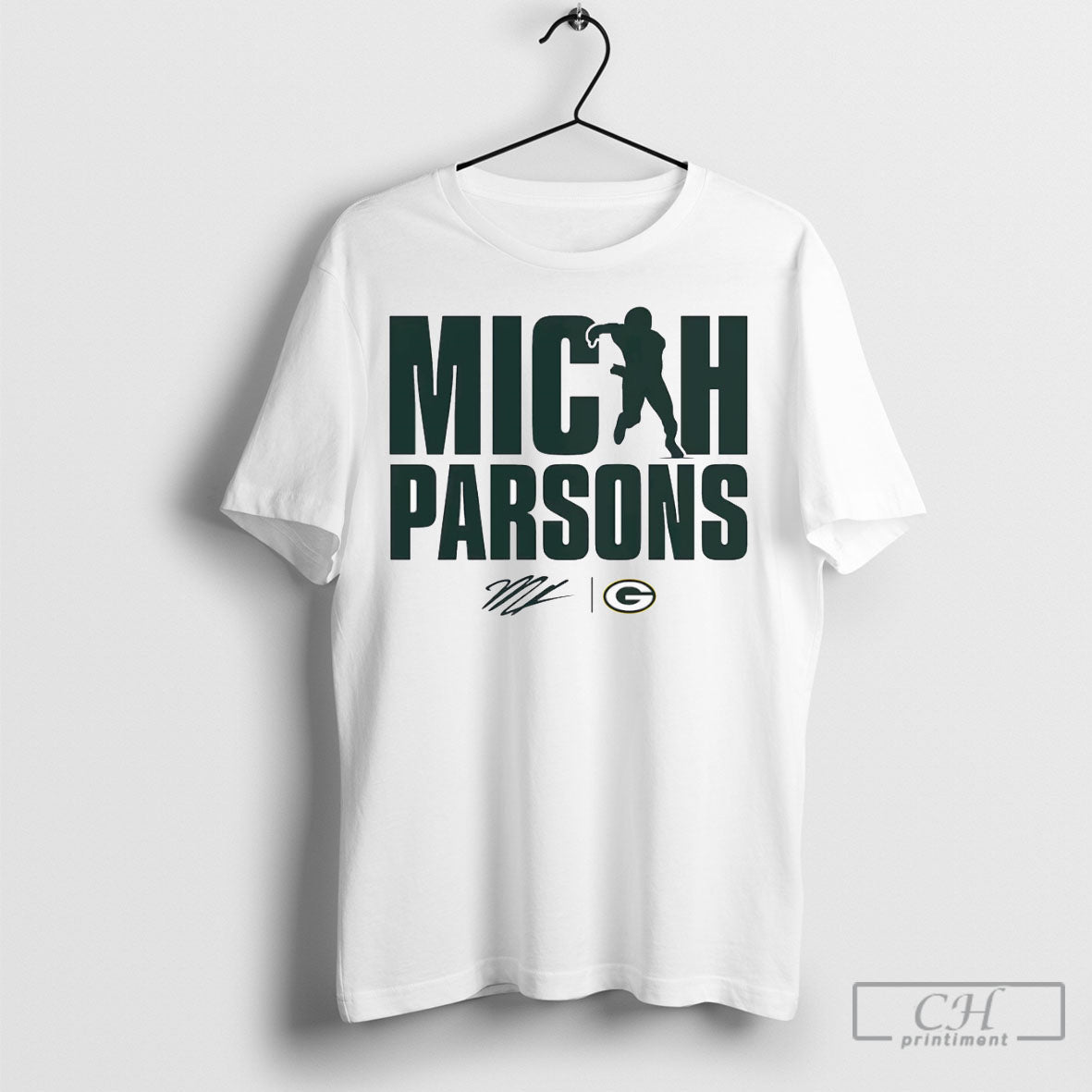 Micah Parsons Green Bay Packers Figure - Adult & Kids T-Shirts, Sweatshirts & Hoodies apparel design preview 1