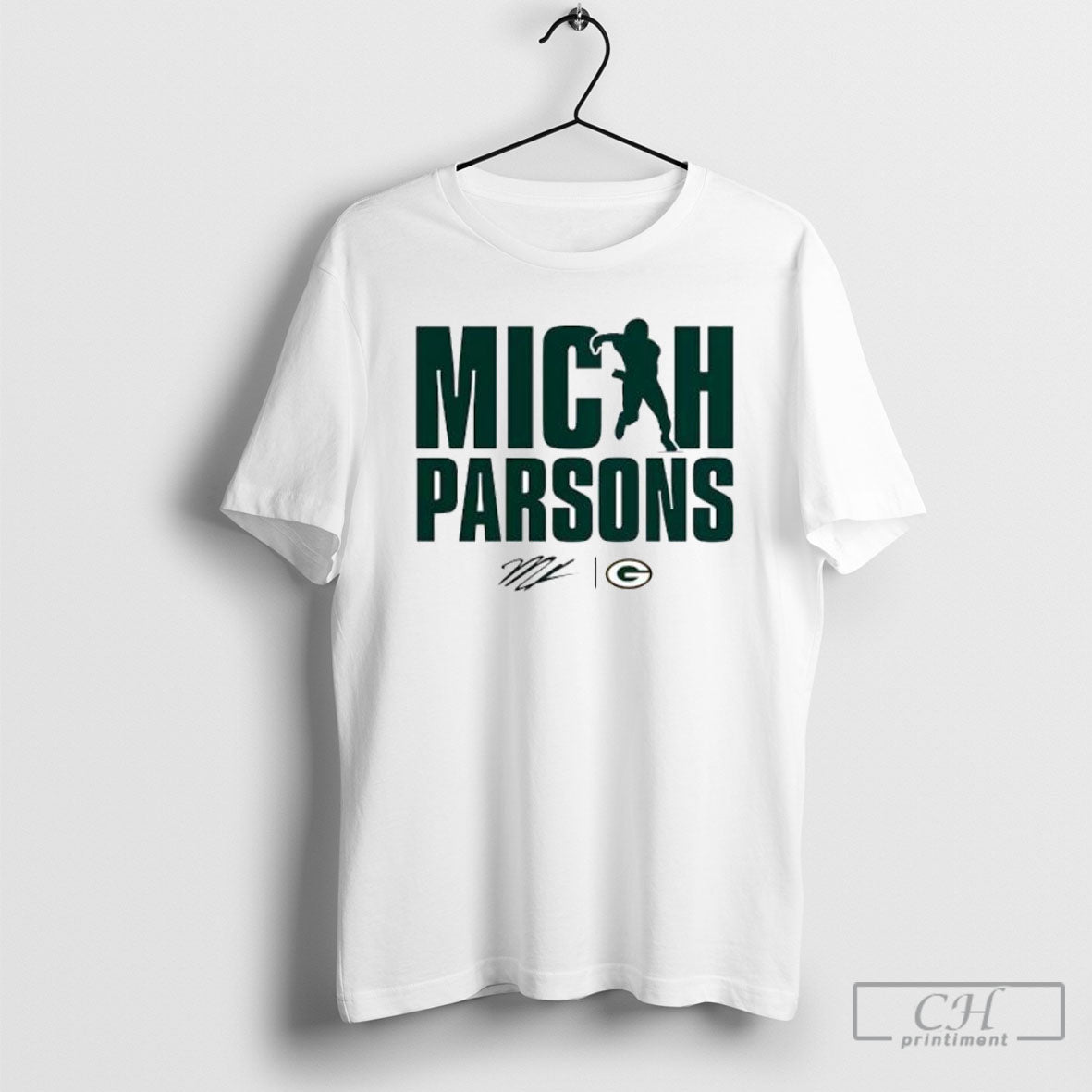 Micah Parsons Green Bay Packers Signature - Adult & Kids T-Shirts, Sweatshirts & Hoodies apparel design preview 1