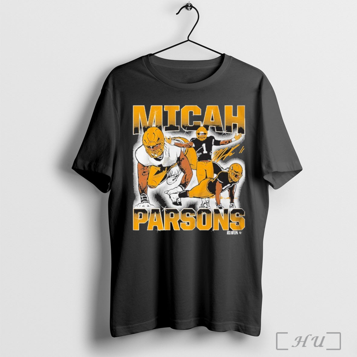 Micah Parsons Masterpiece - Adult & Kids T-Shirts, Sweatshirts & Hoodies apparel design preview 1