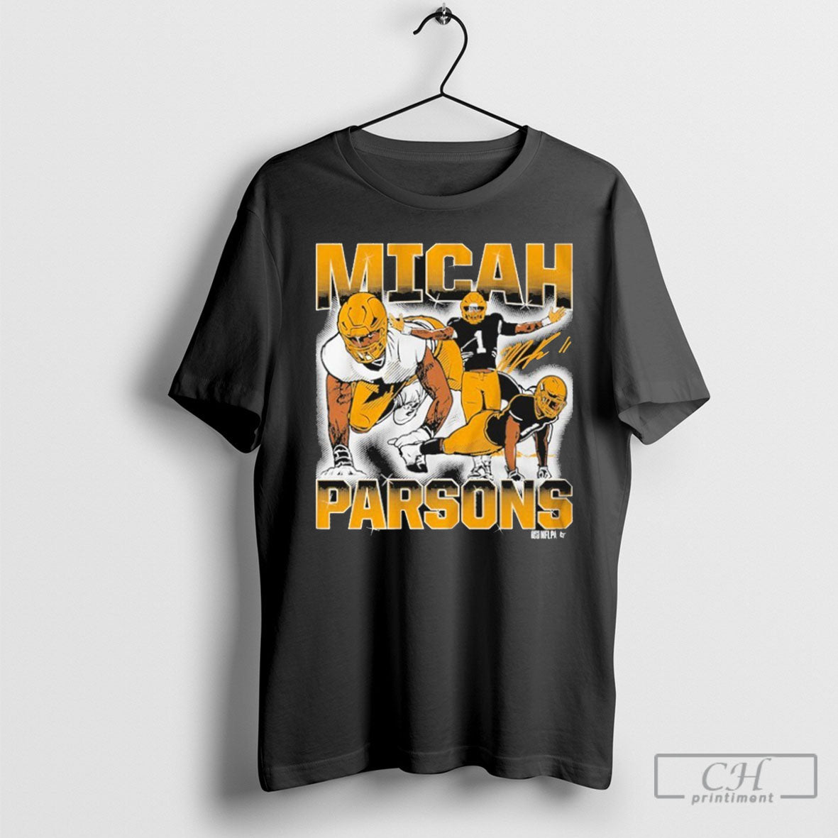Micah Parsons Masterpiece - Adult & Kids T-Shirts, Sweatshirts & Hoodies apparel design preview 1