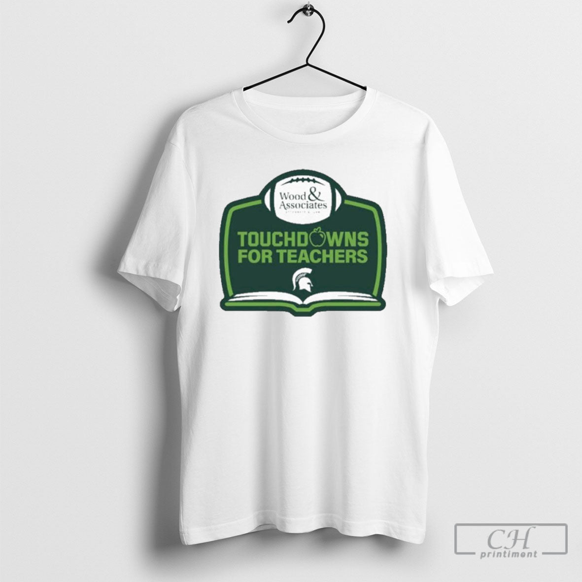 Michigan State Spartans Football Touchdowns For - Adult & Kids T-Shirts, Sweatshirts & Hoodies apparel design preview 1