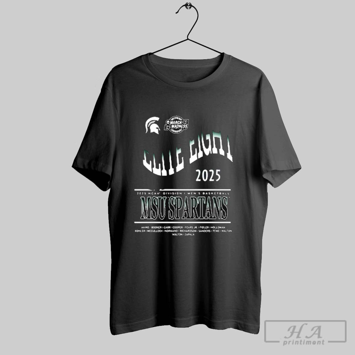Michigan State Spartans Ncaa Division I Mens - Adult & Kids T-Shirts, Sweatshirts & Hoodies apparel design preview 1
