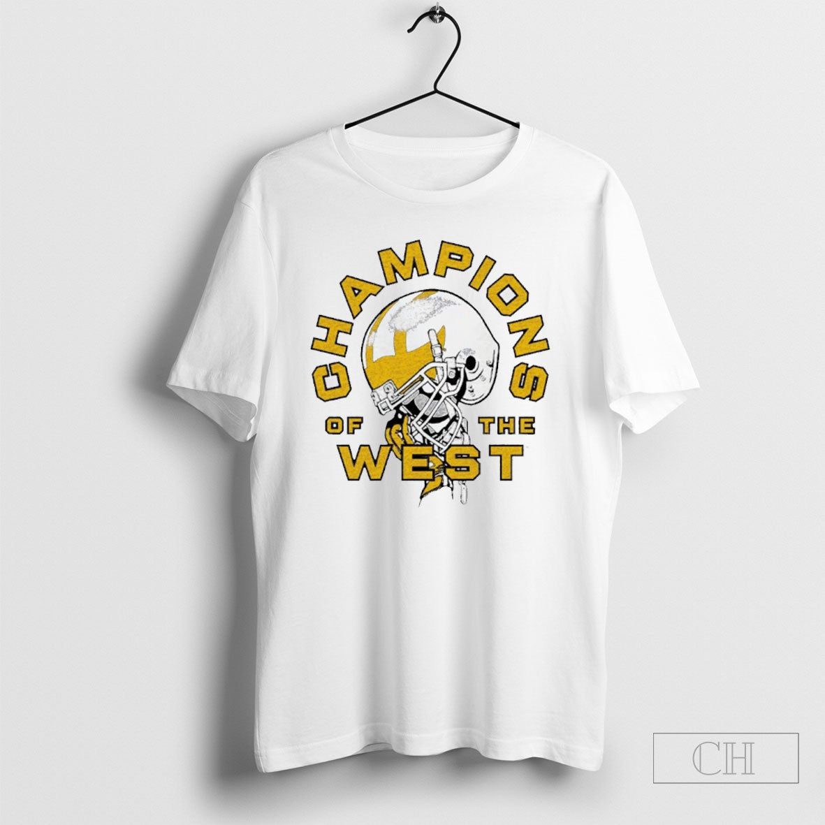 Michigan Wolverines Champions Of The West - Adult & Kids T-Shirts, Sweatshirts & Hoodies apparel design preview 1