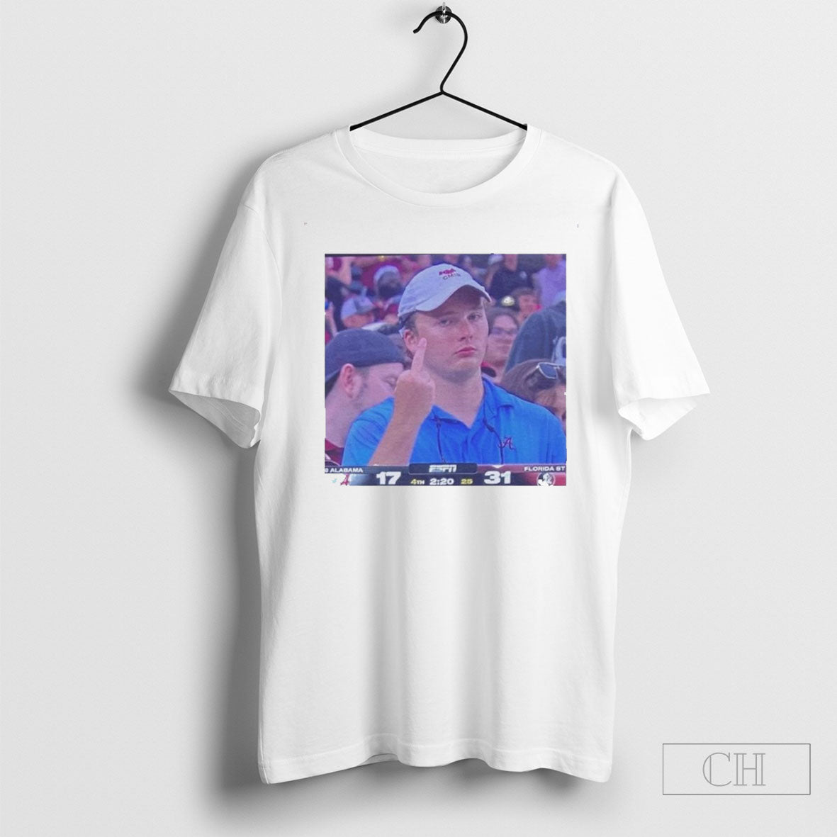 Middle Finger Angry Bama Fan - Adult & Kids T-Shirts, Sweatshirts & Hoodies apparel design preview 1