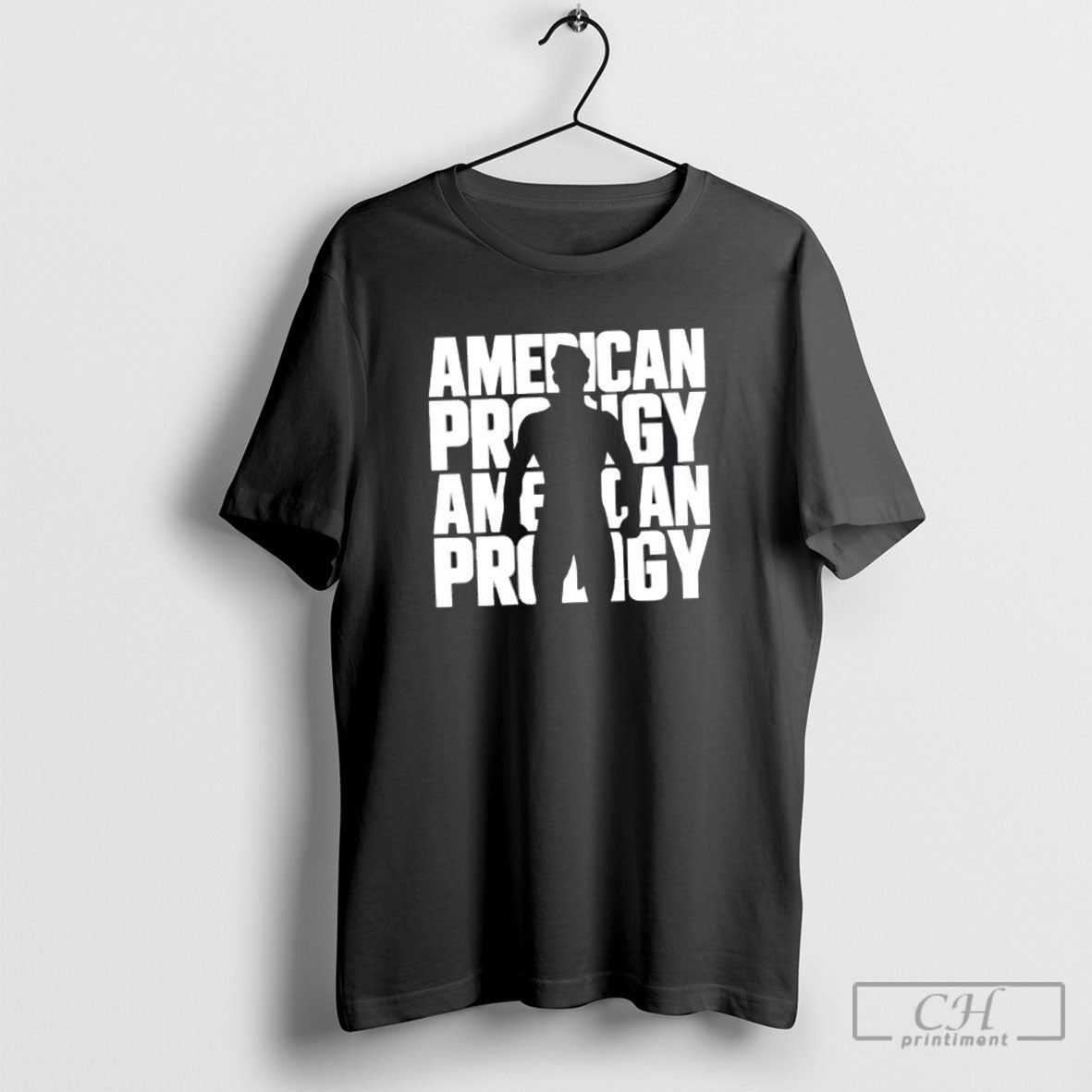 Mike Datello American Prodigy Silhouette - Adult & Kids T-Shirts, Sweatshirts & Hoodies apparel design preview 1