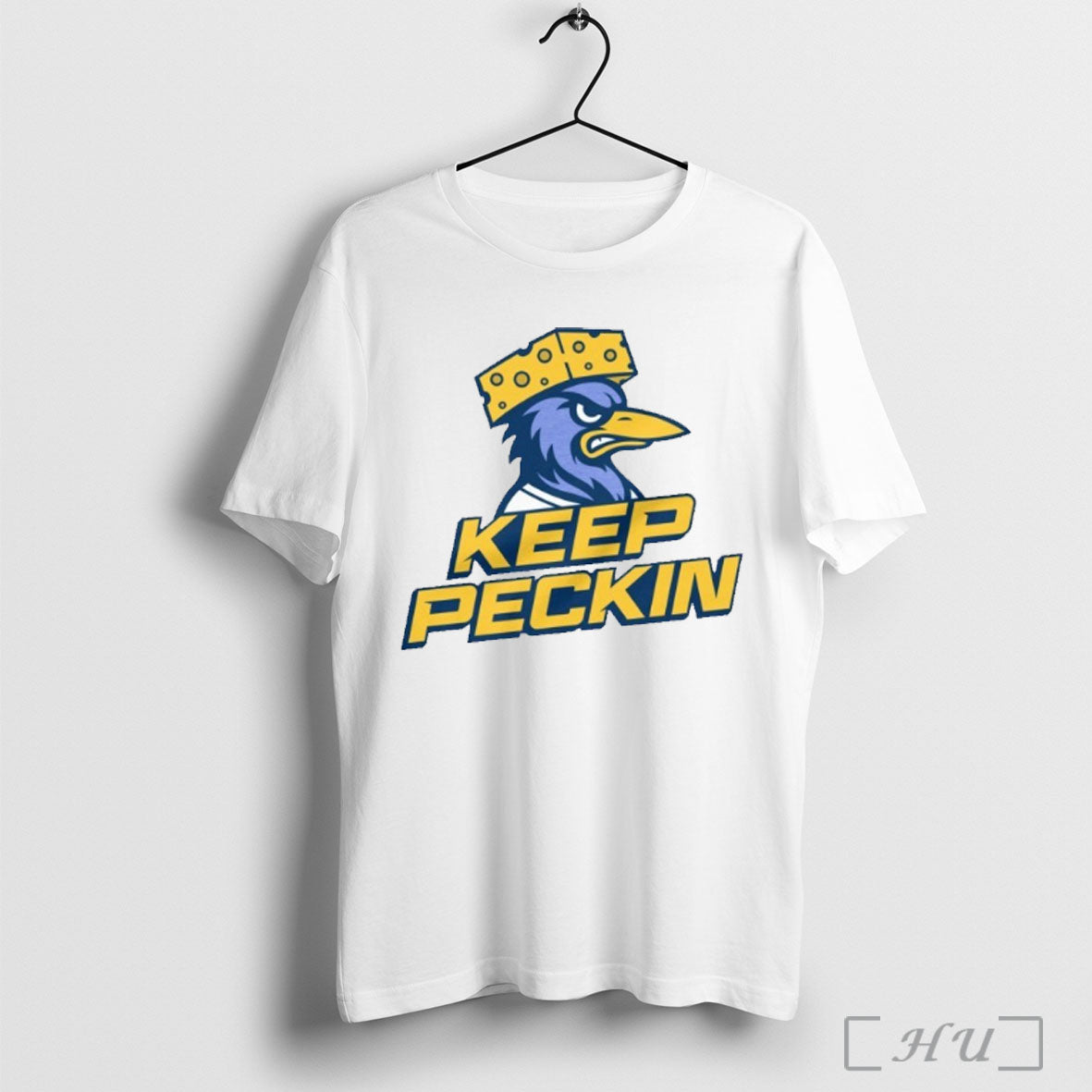Milwaukee Brewers Cheese Keep Peckin - Adult & Kids T-Shirts, Sweatshirts & Hoodies apparel design preview 1