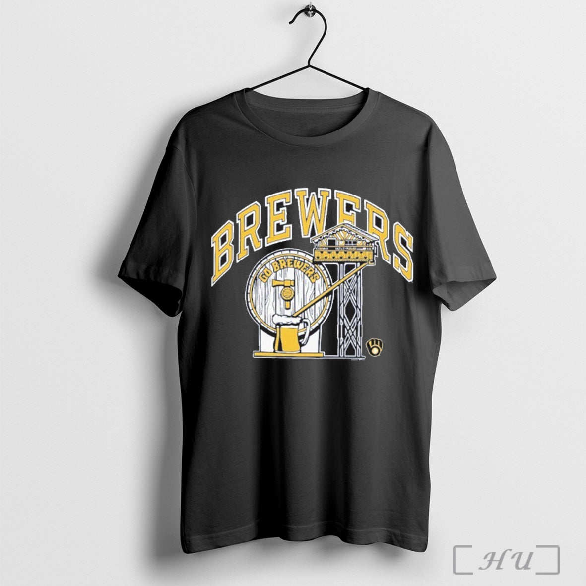 Milwaukee Brewers Hyper Local Refresh - Adult & Kids T-Shirts, Sweatshirts & Hoodies apparel design preview 1