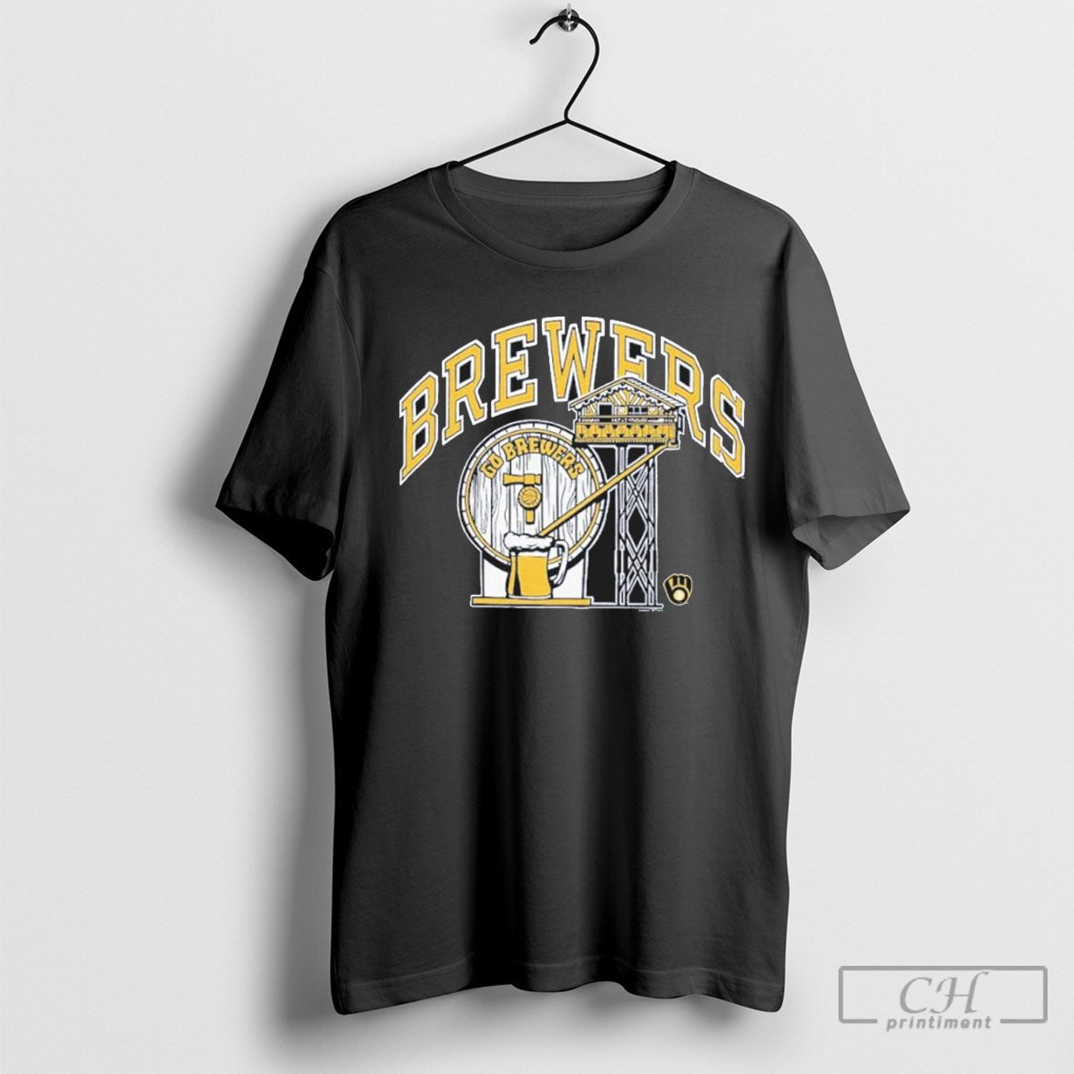 Milwaukee Brewers Hyper Local Refresh - Adult & Kids T-Shirts, Sweatshirts & Hoodies apparel design preview 1