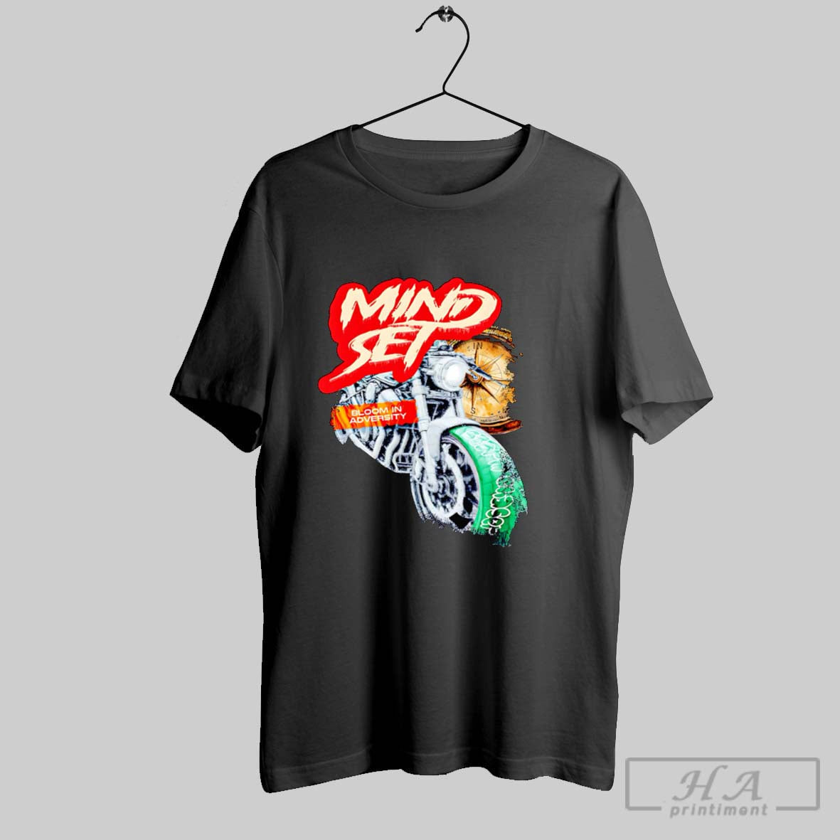 Mind Set Bloom In Adversity Sweater And V Neck - Adult & Kids T-Shirts, Sweatshirts & Hoodies apparel design preview 1