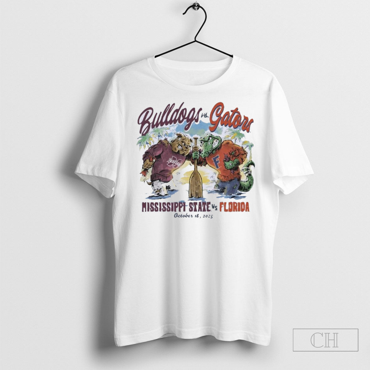 Mississippi State Bulldogs Vs Florida Gators Game Day - Adult & Kids T-Shirts, Sweatshirts & Hoodies apparel design preview 1