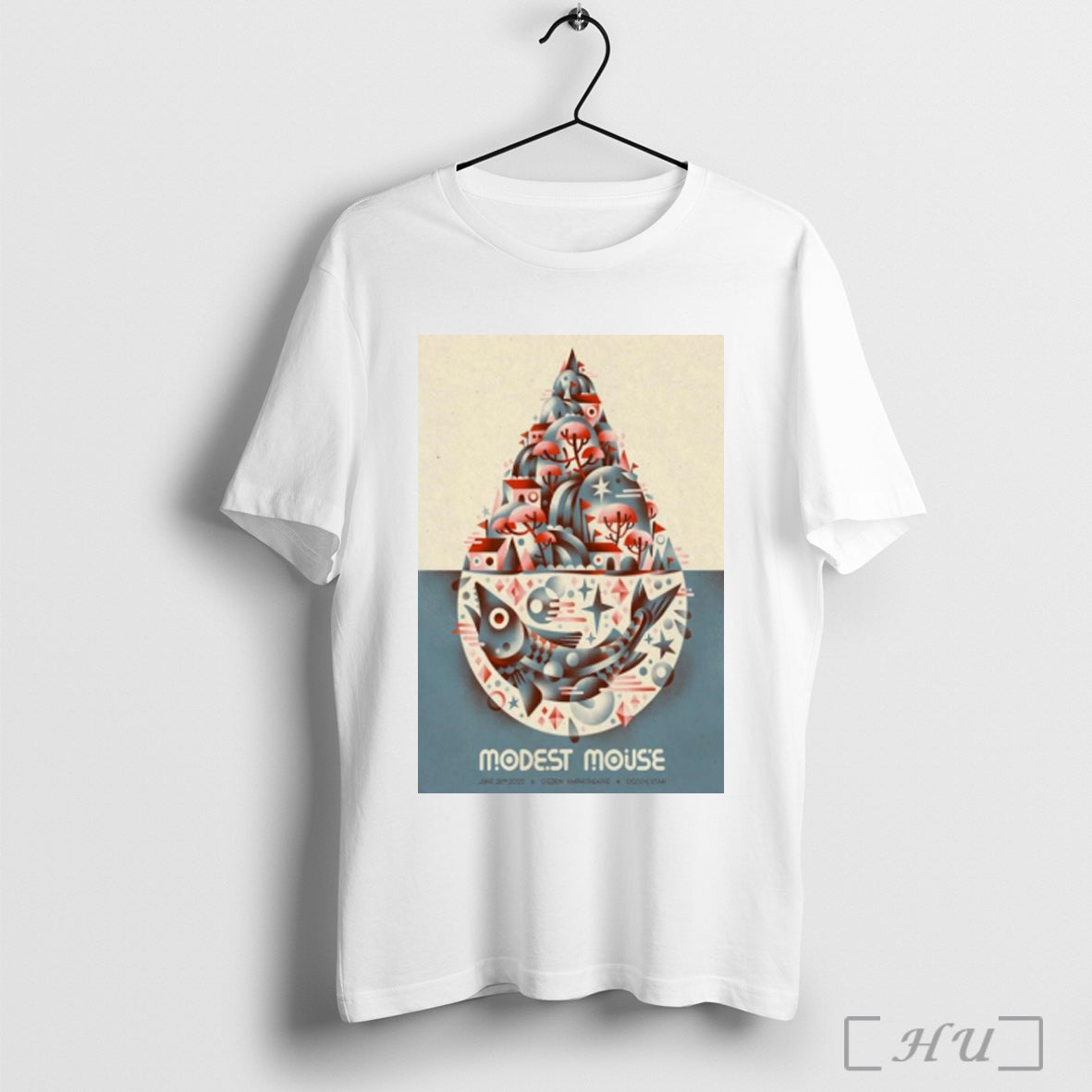 Modest Mouse Jun 28 2025 In Ogden Ut - Adult & Kids T-Shirts, Sweatshirts & Hoodies apparel design preview 1