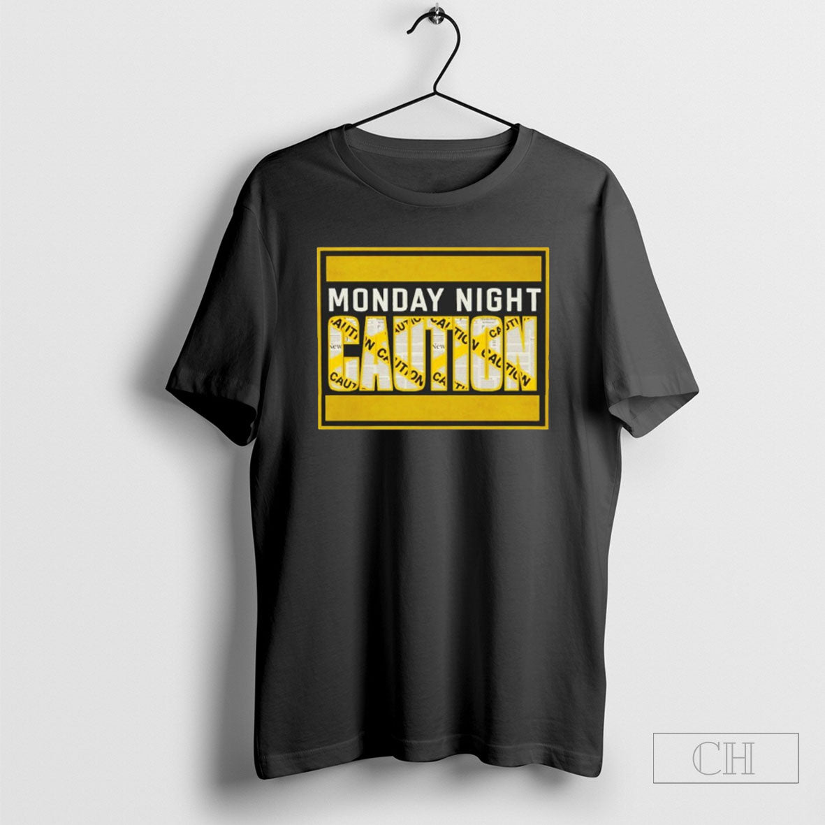 Monday Night Caution - Adult & Kids T-Shirts, Sweatshirts & Hoodies apparel design preview 1