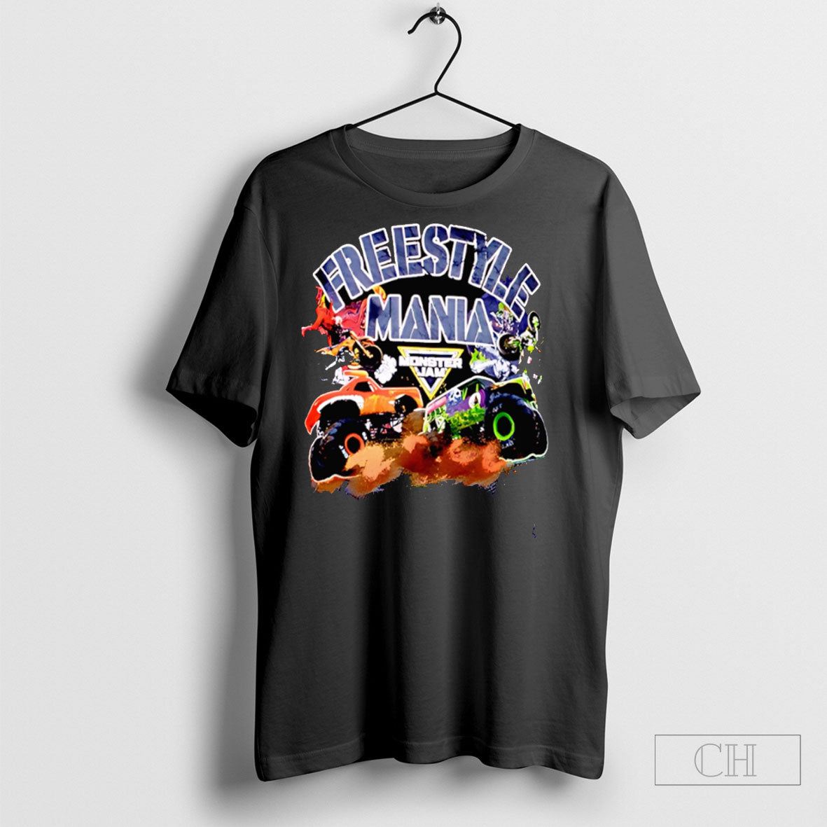 Monster Jam Freestyle Mania Teee - Adult & Kids T-Shirts, Sweatshirts & Hoodies apparel design preview 1
