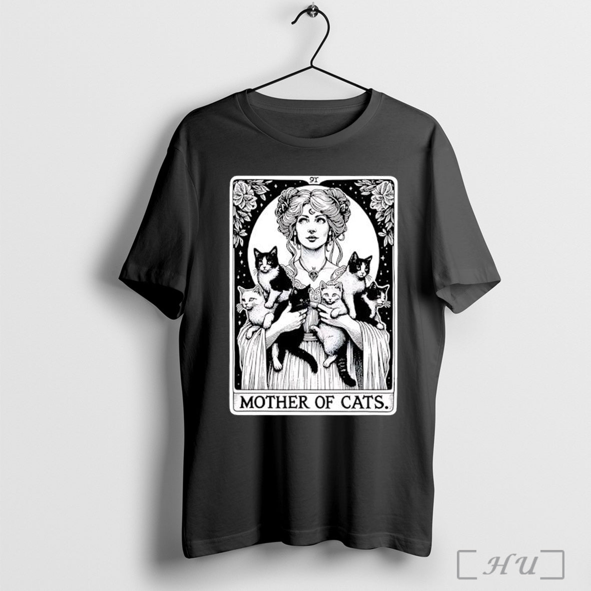 Mother Of Cats Vintage - Adult & Kids T-Shirts, Sweatshirts & Hoodies apparel design preview 1