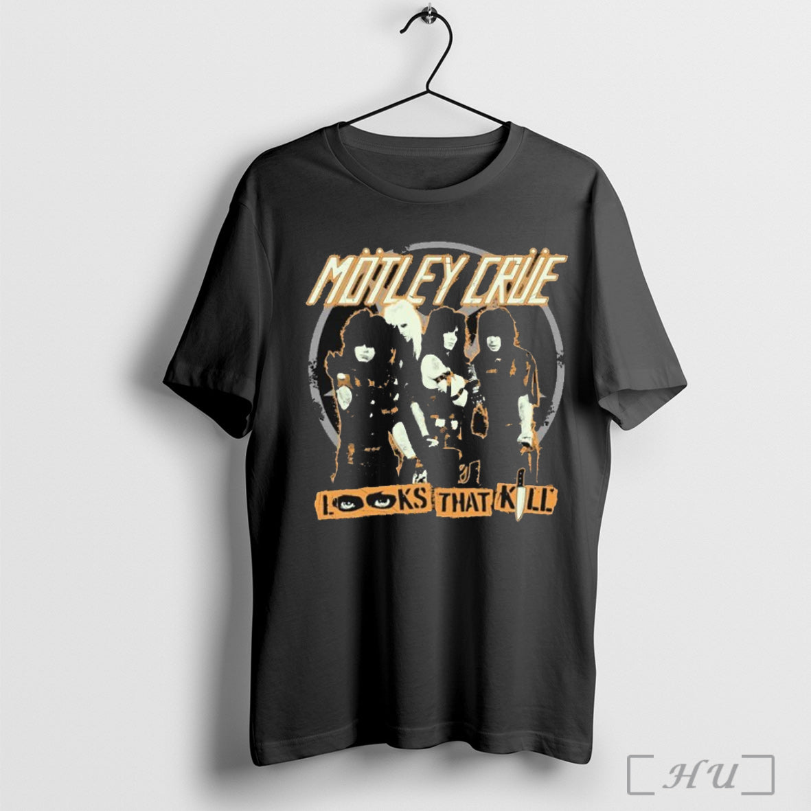 Motley Crue Looks That Kill - Adult & Kids T-Shirts, Sweatshirts & Hoodies apparel design preview 1
