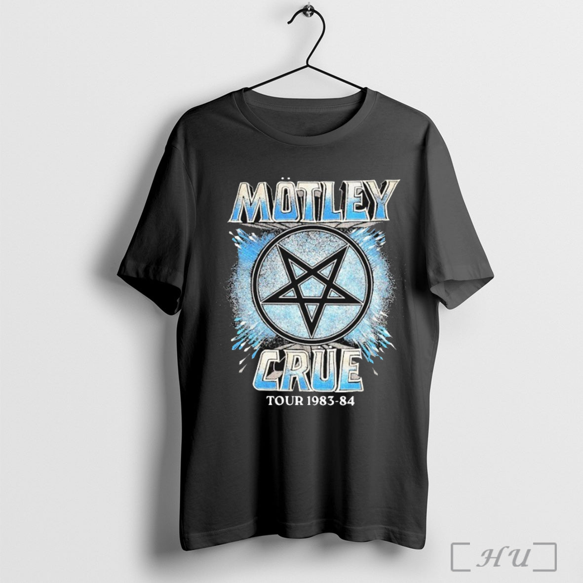 Motley Crue Tour 1983 1984 - Adult & Kids T-Shirts, Sweatshirts & Hoodies apparel design preview 1