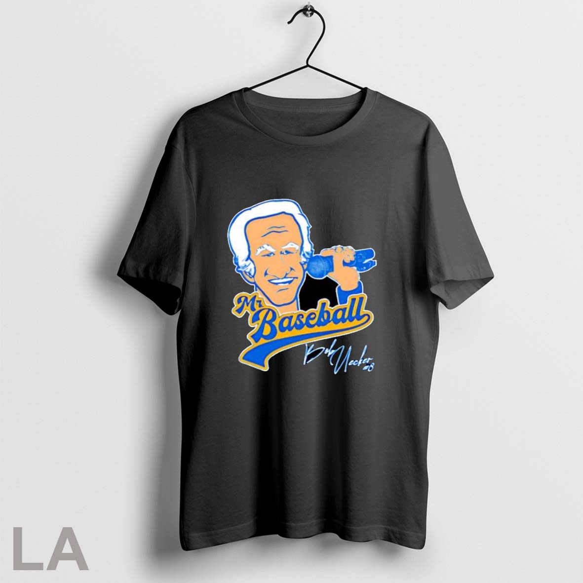 Mr Baseball Milwaukee Brewers Bob Uecker Cartoon - Adult & Kids T-Shirts, Sweatshirts & Hoodies apparel design preview 1