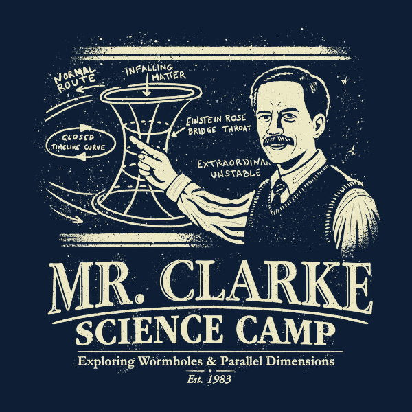 Mr Clarke Science Camp - Adult & Kids T-Shirts, Sweatshirts & Hoodies apparel design preview 1