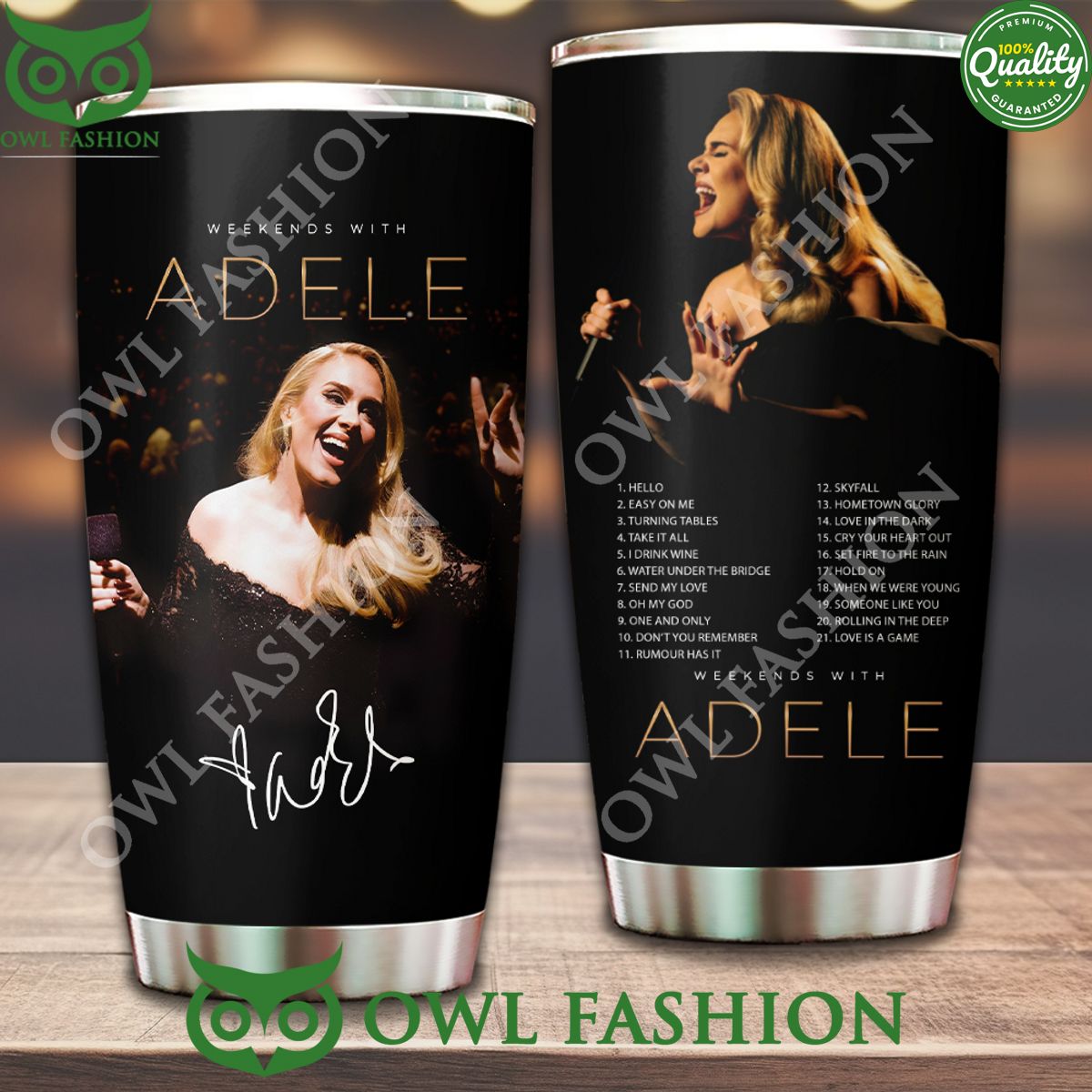 Weekends With Adele Concert Schedule Tumbler Cup - Adult & Kids T-Shirts, Sweatshirts & Hoodies apparel design preview 1