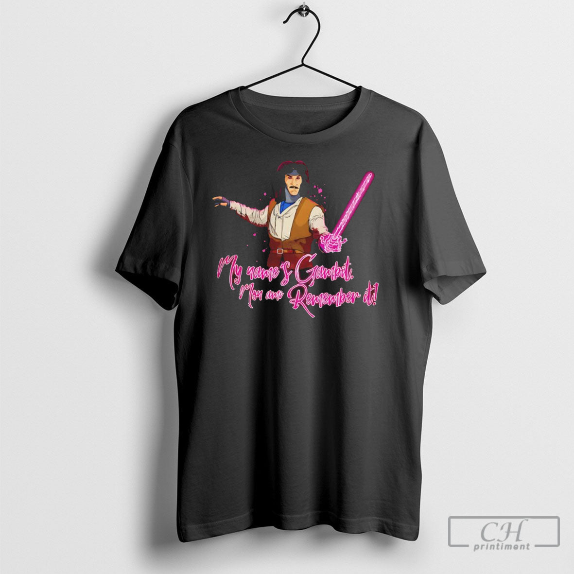 My Names Gambit Remember It - Adult & Kids T-Shirts, Sweatshirts & Hoodies apparel design preview 1