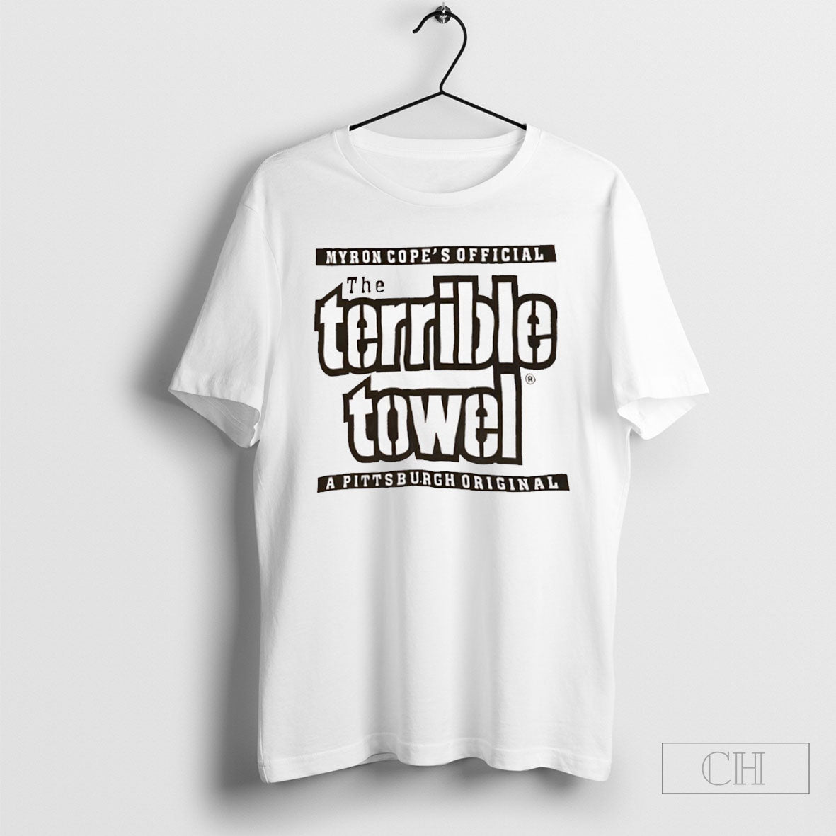 Myron Copes Official The Terrible Towel A Pittsburgh - Adult & Kids T-Shirts, Sweatshirts & Hoodies apparel design preview 1