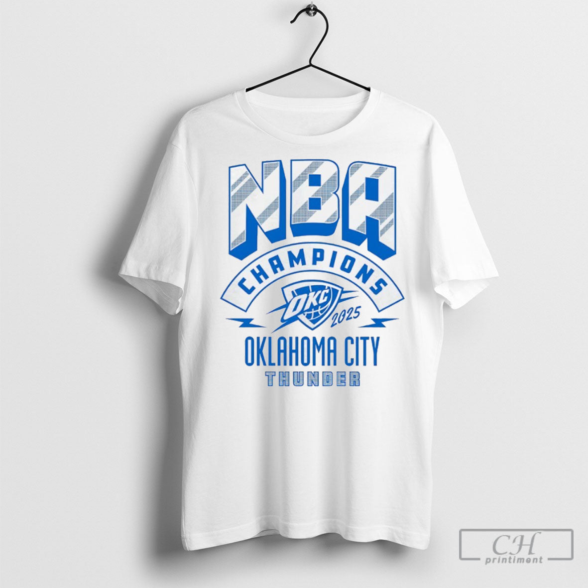 Nba Champions Basketball 2025 Oklahoma City Thunder - Adult & Kids T-Shirts, Sweatshirts & Hoodies apparel design preview 1