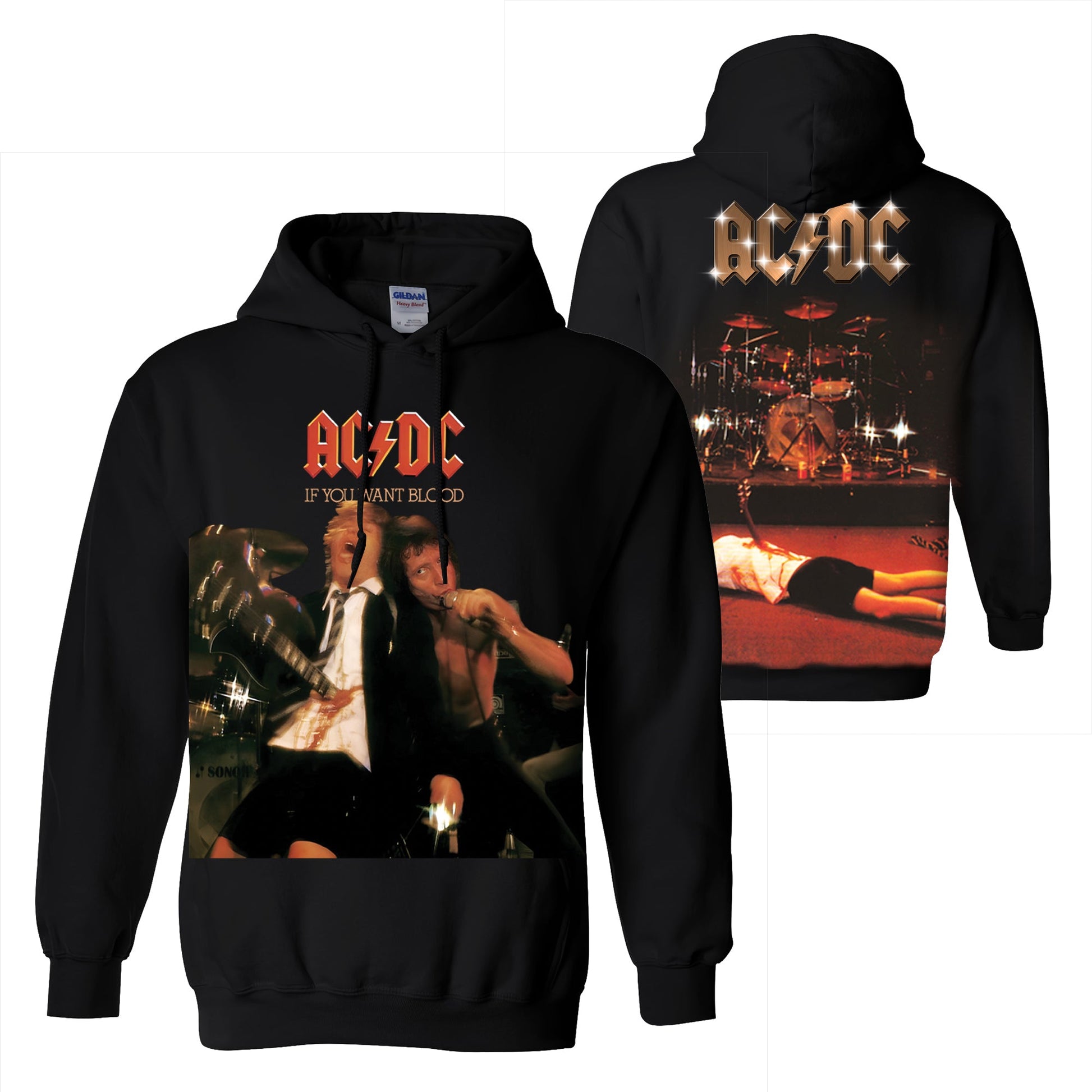 ACDC If you want blood 2d - Adult & Kids T-Shirts, Sweatshirts & Hoodies apparel design preview 1