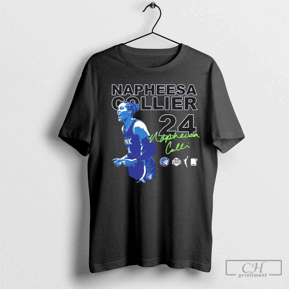 Napheesa Collier 24 Wnba Minnesota Lynx Player - Adult & Kids T-Shirts, Sweatshirts & Hoodies apparel design preview 1