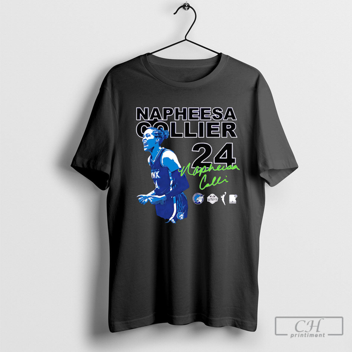 Napheesa Collier Minnesota Lynx Player Graphic - Adult & Kids T-Shirts, Sweatshirts & Hoodies apparel design preview 1