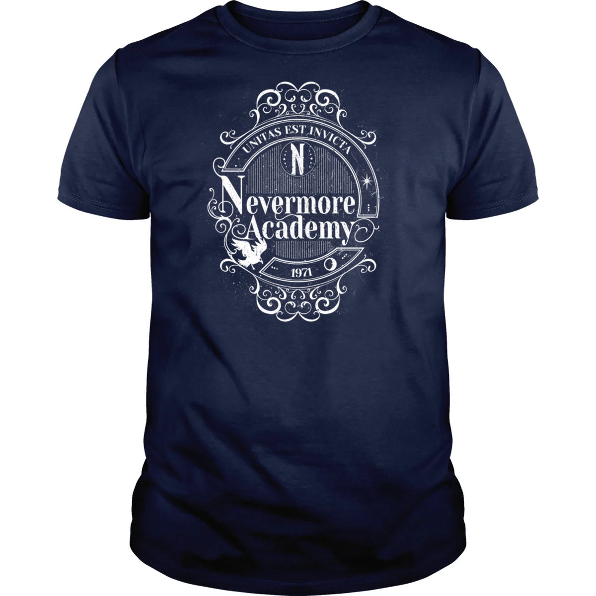 Nevermore Academy #2 - Adult & Kids T-Shirts, Sweatshirts & Hoodies apparel design preview 1