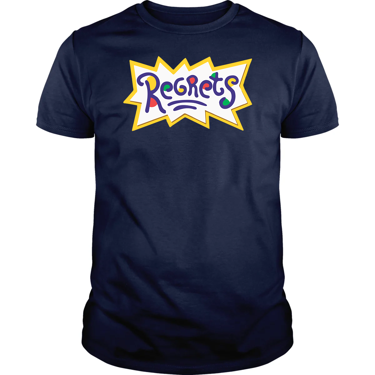Regrets - Adult & Kids T-Shirts, Sweatshirts & Hoodies apparel design preview 1