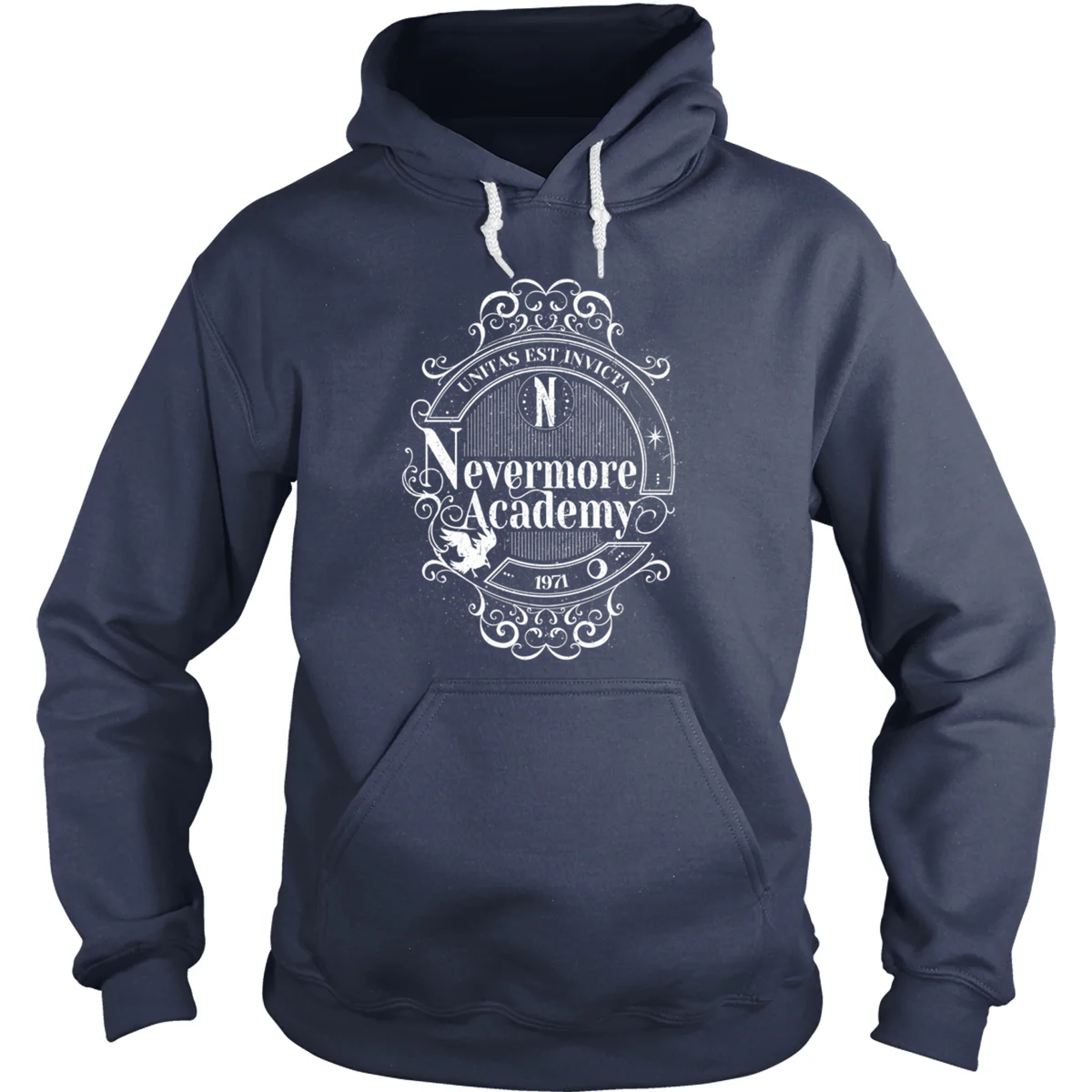 Nevermore Academy #2 - Adult & Kids T-Shirts, Sweatshirts & Hoodies apparel design preview 1