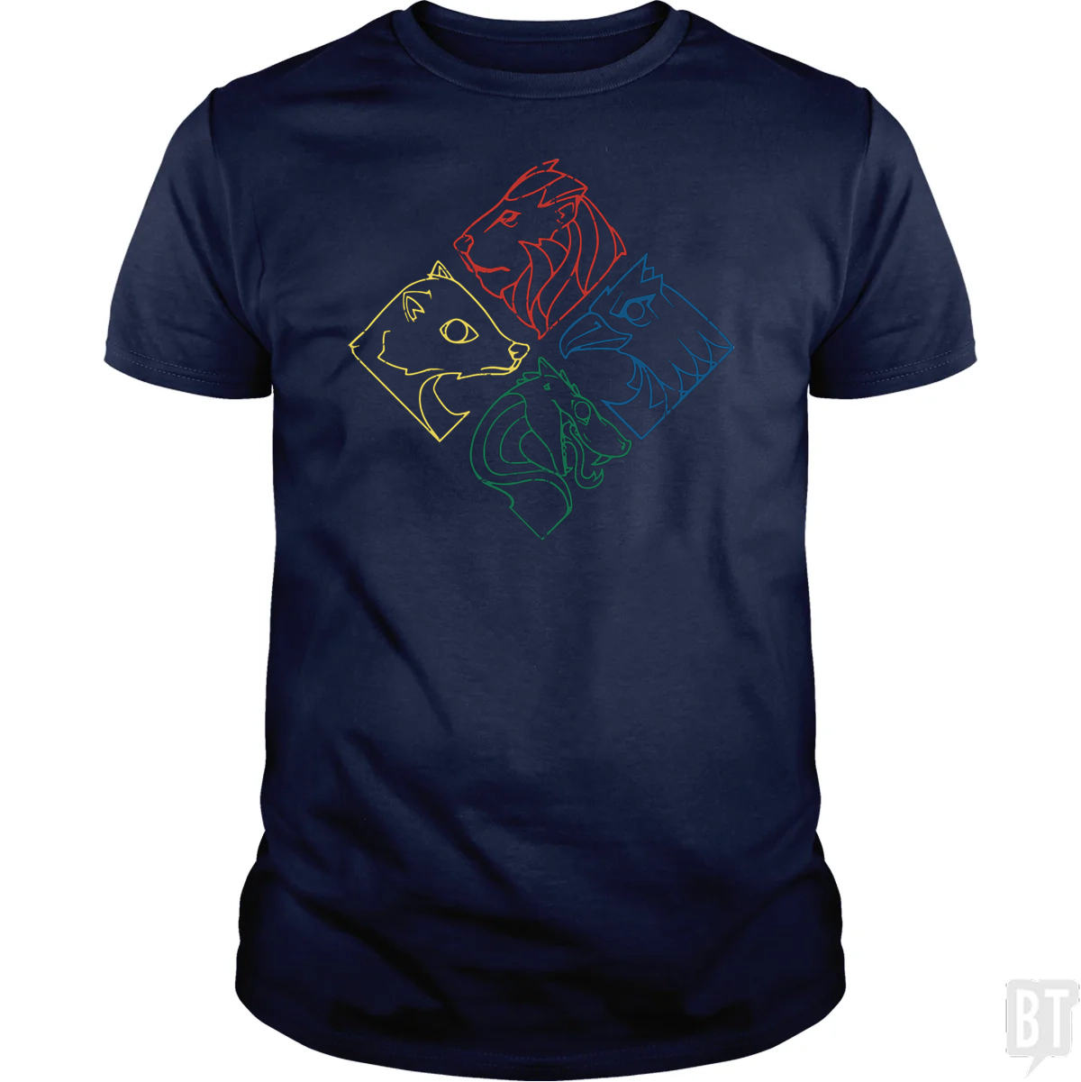 Houses - Adult & Kids T-Shirts, Sweatshirts & Hoodies apparel design preview 1