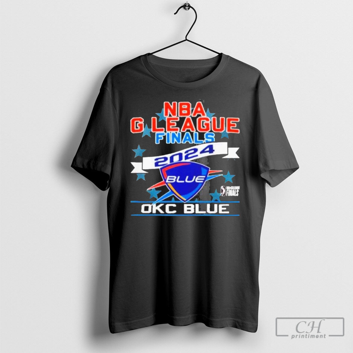 Nba G League Finals 2024 Okc Blue - Adult & Kids T-Shirts, Sweatshirts & Hoodies apparel design preview 1