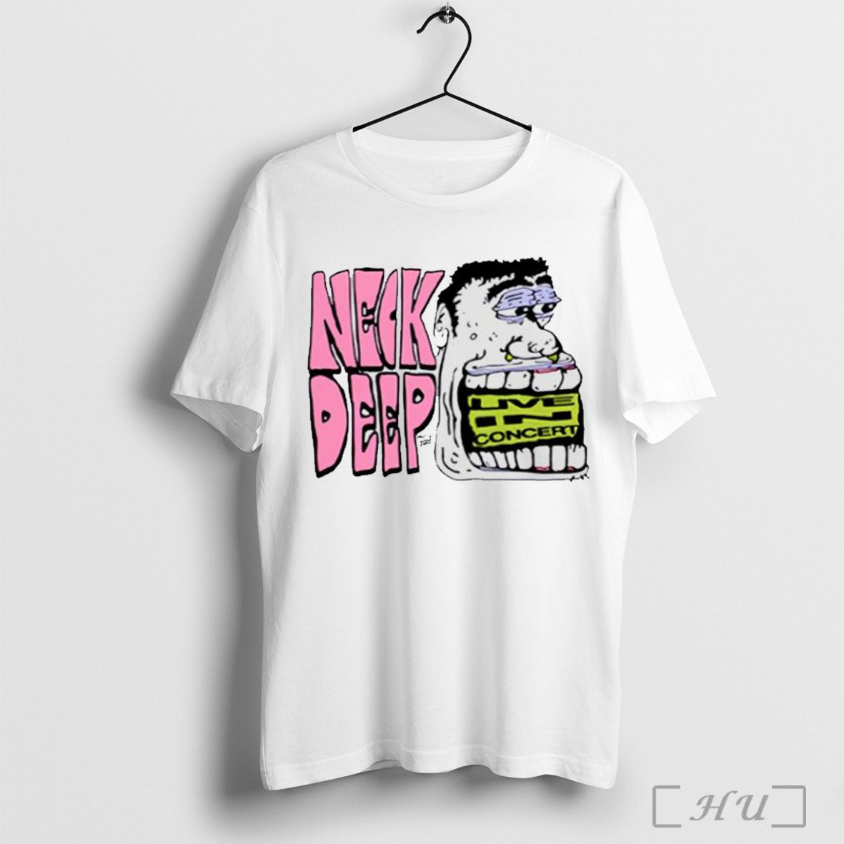 Neck Deep Live In Concert 2025 Merch - Adult & Kids T-Shirts, Sweatshirts & Hoodies apparel design preview 1