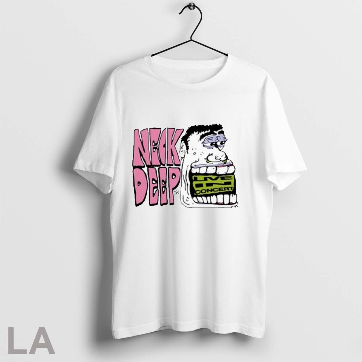 Neck Deep Live In Concert 2025 - Adult & Kids T-Shirts, Sweatshirts & Hoodies apparel design preview 1