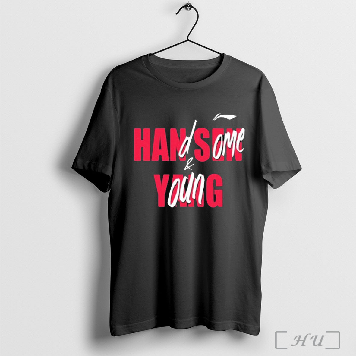 New Casey Holdahl Handsome And Young 2025 - Adult & Kids T-Shirts, Sweatshirts & Hoodies apparel design preview 1