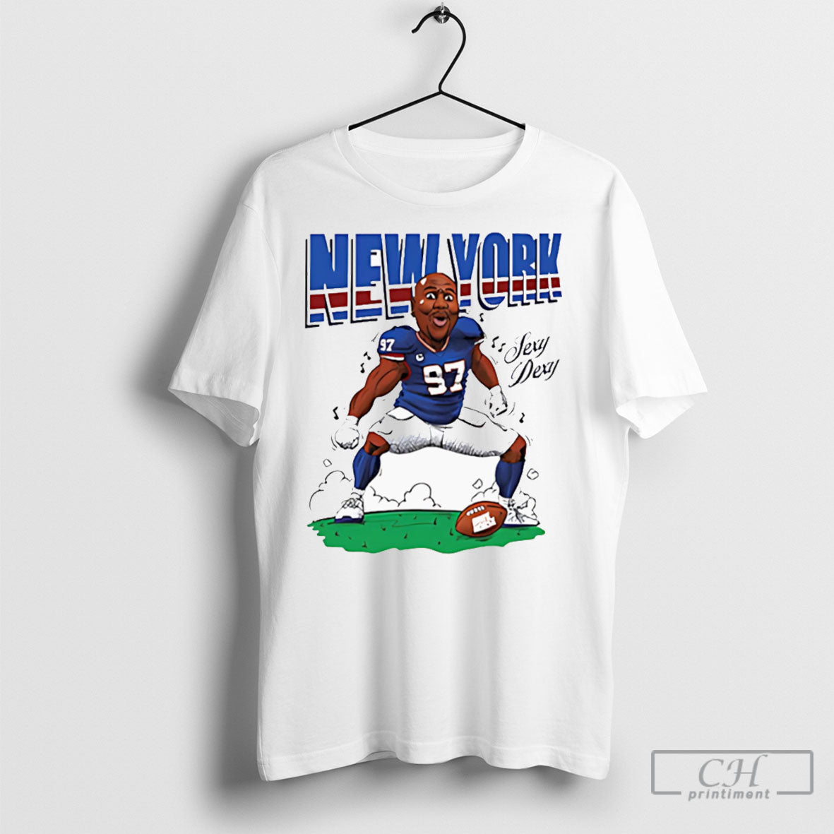 New York Dexter Lawerence Ii - Adult & Kids T-Shirts, Sweatshirts & Hoodies apparel design preview 1